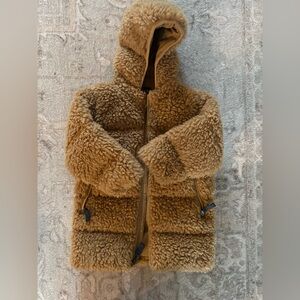 Patagonia Tan Fleece hi loft parka 2t